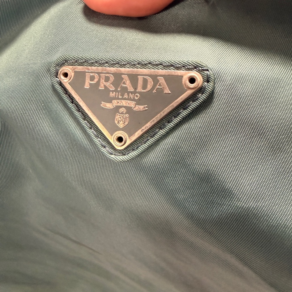 Prada Nylon Tote Bag in Denim Color - Picture 8 of 11